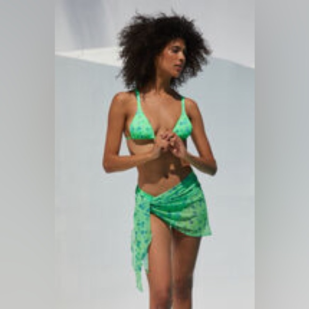 PacSun LA hearts, bikini three-piece set